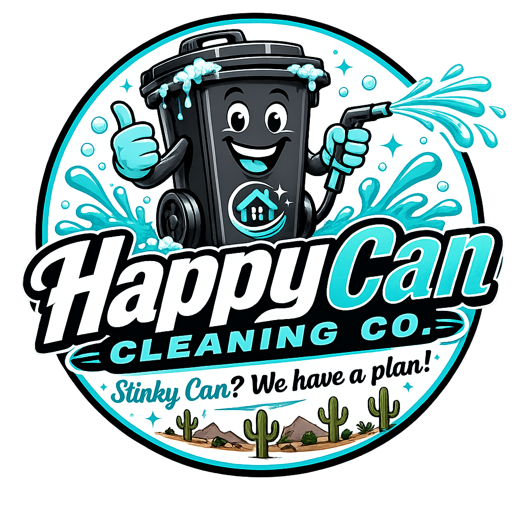 HappyCan Cleaning Co mascot